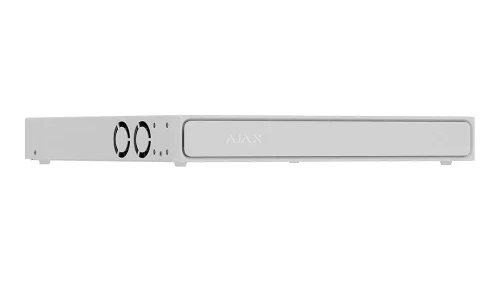 IP-видеорегистратор 16-канальный 12Mp Ajax NVR H2D8PAC (16-ch) White с 8 портами PoE